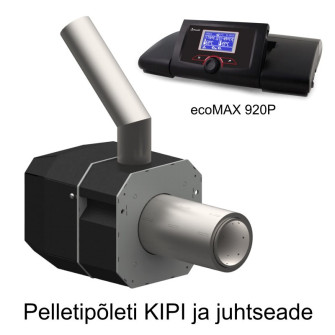 Pelletipõleti KIPI 5-20 kW ja juhtseade EcoMAX 920