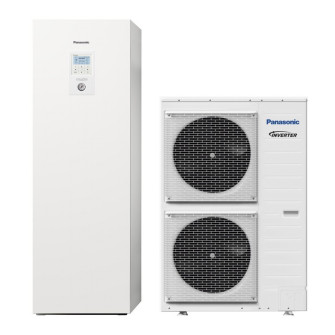 Õhk-vesi soojuspump Panasonic All in One T-CAP Split 16 kW, 3F