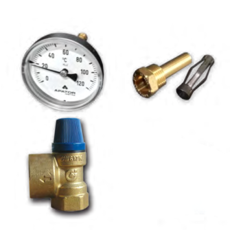 Water heater installation kit (1000–1500 L) Sunsystem