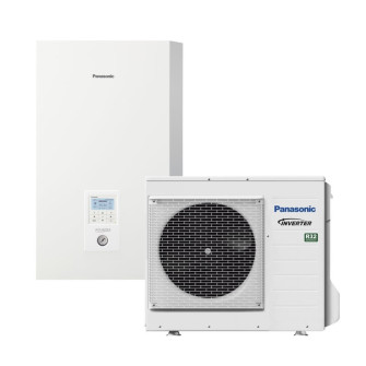 Ilma-vesilämpöpumppu Panasonic High Performance Split 7 kW, 1F