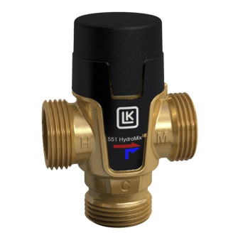 Termostaatsegisti 1", 35-65 °C, Kvs 1,6, LK 551 HydroMix