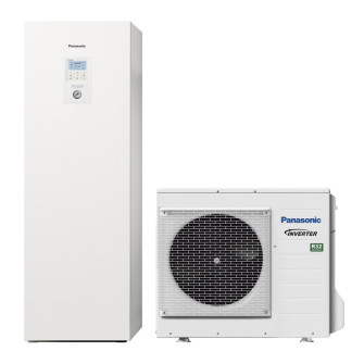 Õhk-vesi soojuspump Panasonic All in One High Performance Split 7 kW, 1F